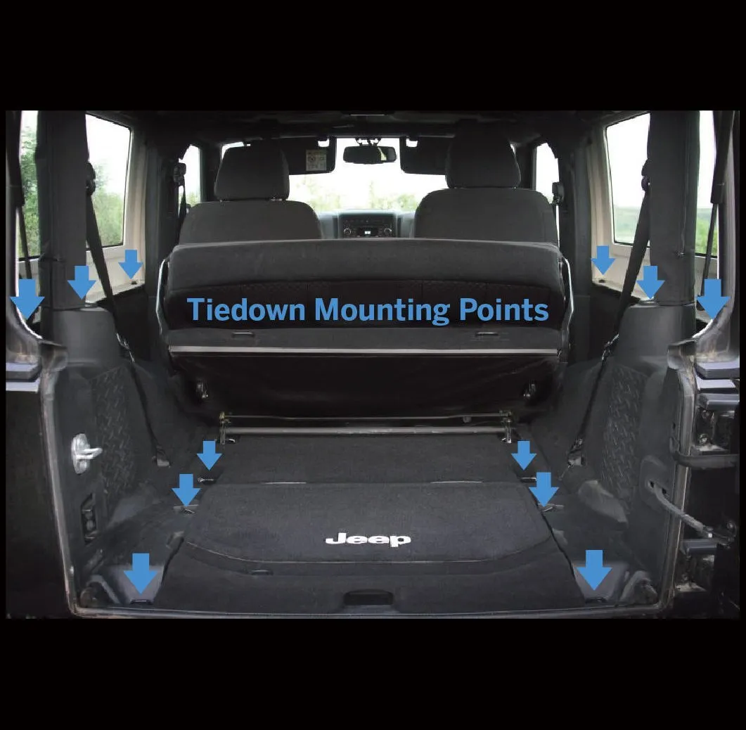 Jeep tj car seat anchors hot sale