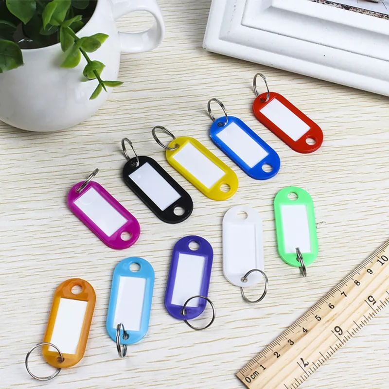 Key Chain Label Metal DHgate.com:Leather Key Chain Labels: Personalized Luggage Tags with ...