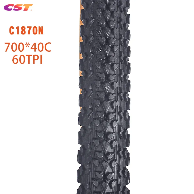 CST 700C Road Bike Tyre 700*40C C1870N 40-622 60TPI Wear-resistente pneu Bicicleta Bicycle-banden