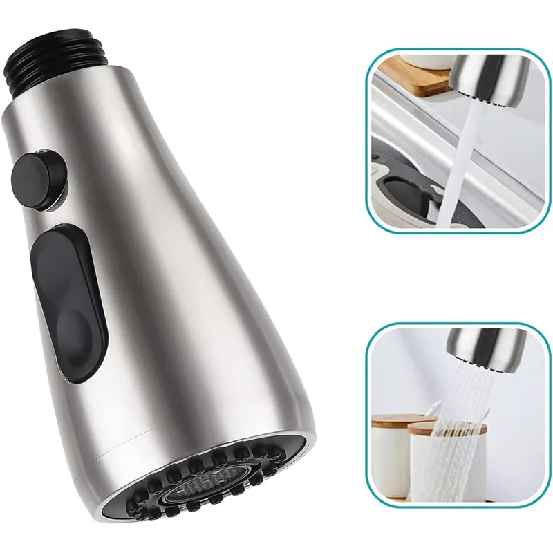 Kitchen Faucet Pull Out Sprayer Water Saving Shower Head Replacement Parts