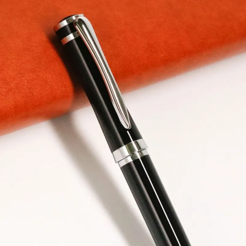 Pen Signature Pen Rollerball Pen Fine Point Penns, bureau 0,5 mm Fine Tip stylos Gel Encre Rolling Rolling Ball Point Writing Styds LX9A