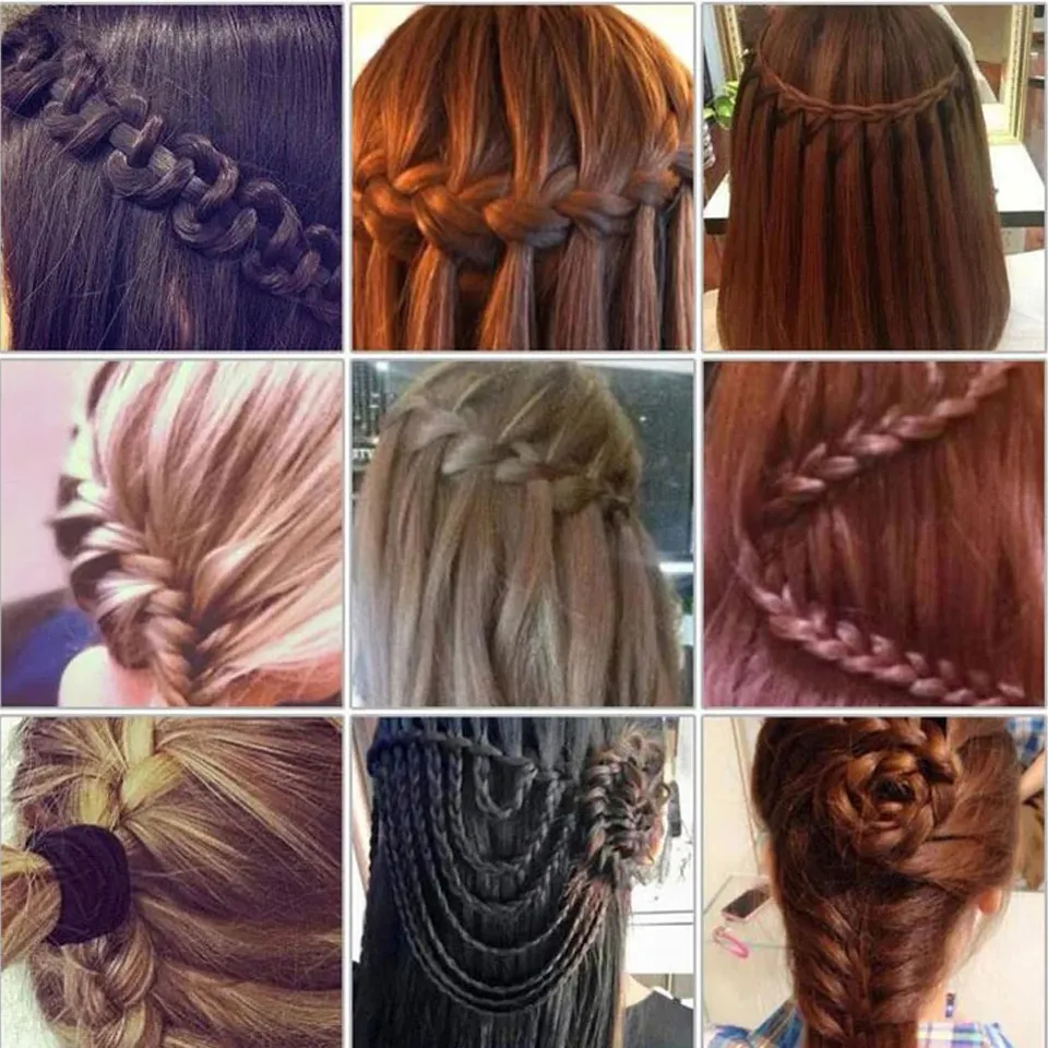 Wysokiej jakości automatyczne włosy Braider Włosy Szybka stylizacja Smart Electric Braid Machine Twist Twist Pletające Curling Dreadlocks