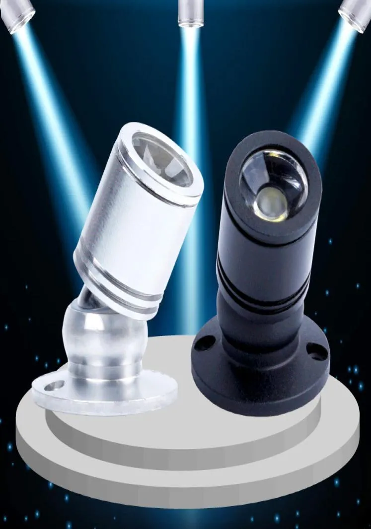 3 Вт светодиодный шкаф Mini Spot Light 110 В 220 В.