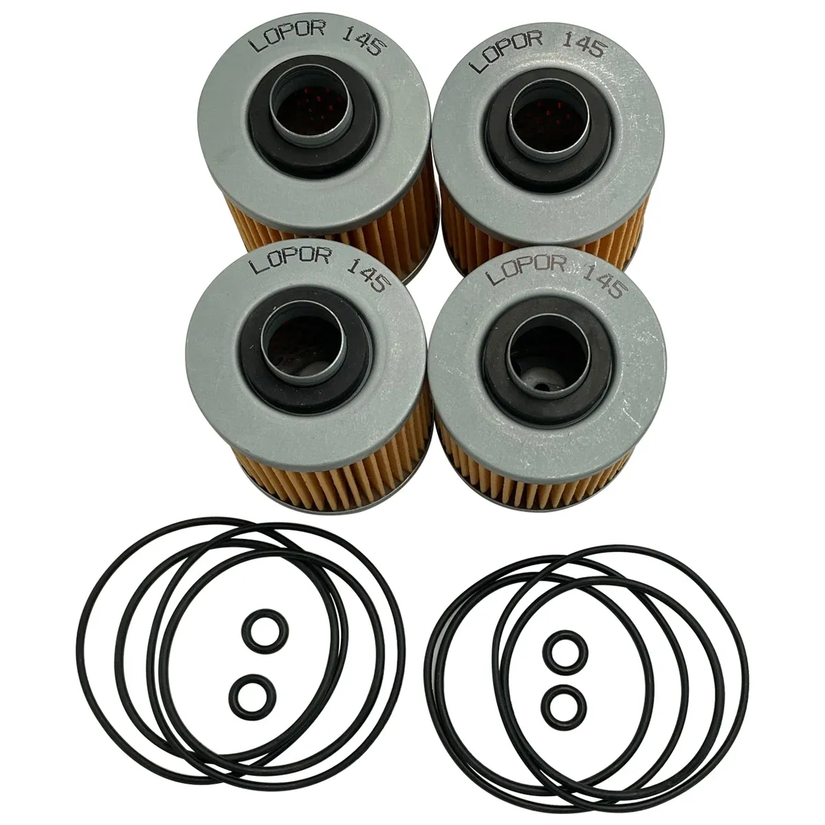 Yamaha Bear Tracker 250 Oil Filter Road Passion Oil Filter Replacement For Yamaha YFM250 Moto-4 250 1989-1993 / YJ125 Vino 125 2004-2009 (pack Of 4 F1 Filter - Foto 8