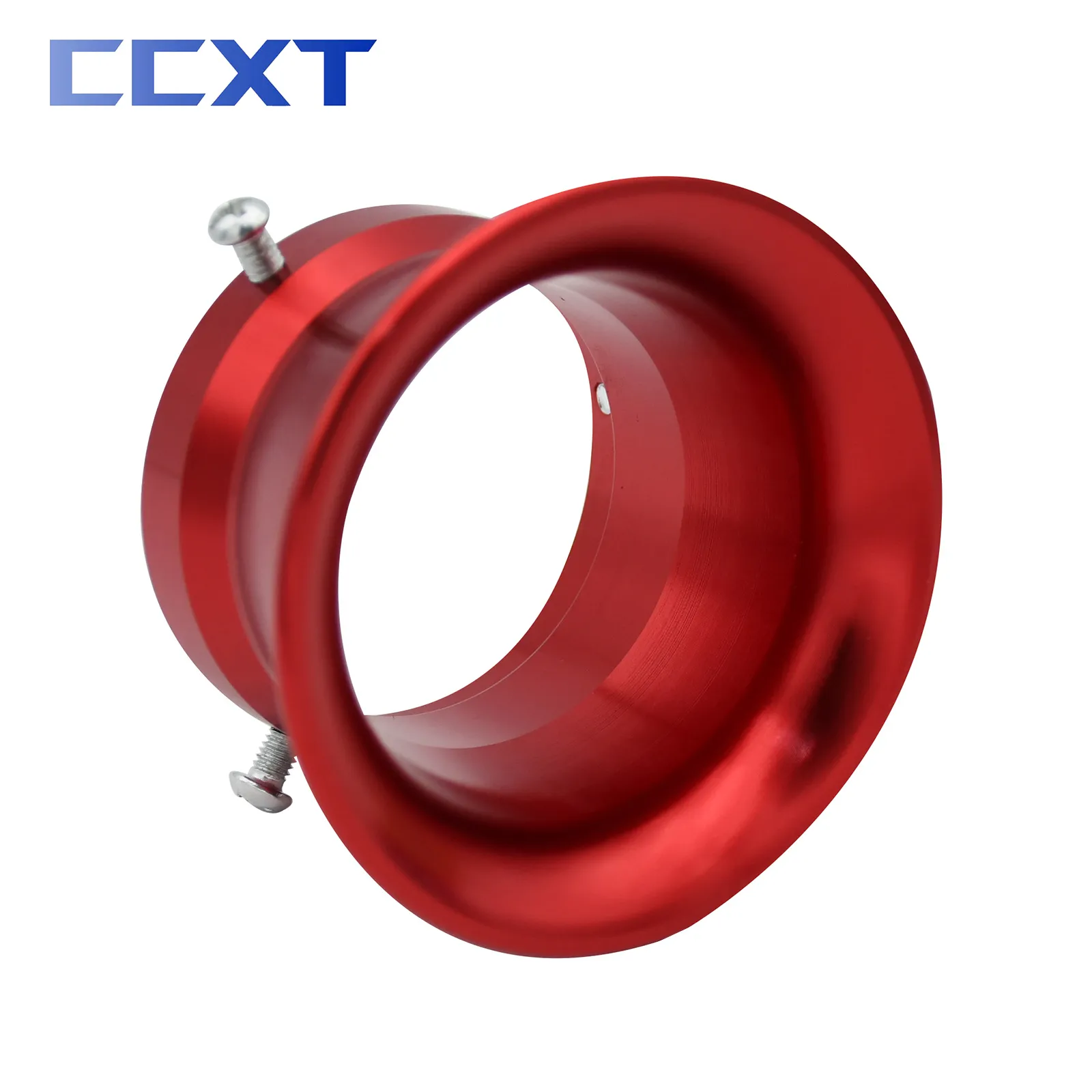 thumbnail image 2 of 50mm Motorcycle Air Filter Horn Cup – Velocity Stack For PWK 24-30mm Carb, Red 2 of 5
