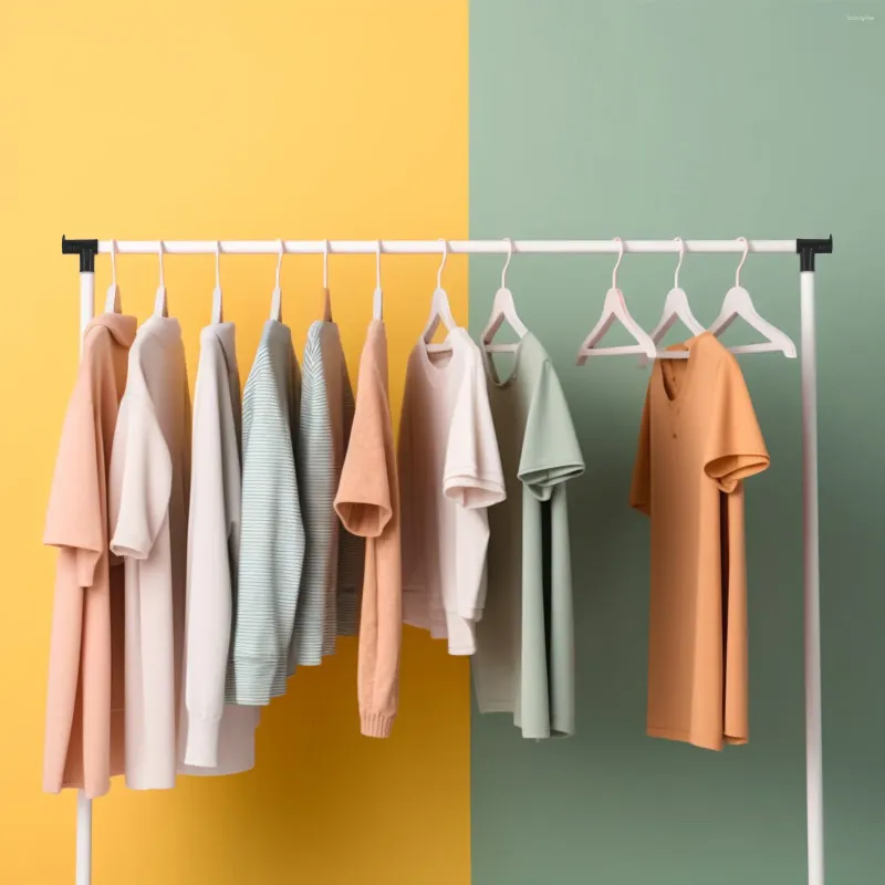 2 Piece Plastic Clothes Rack Connector Kit for Floor Type Drying Racks Durable Bedroom and Store Solution