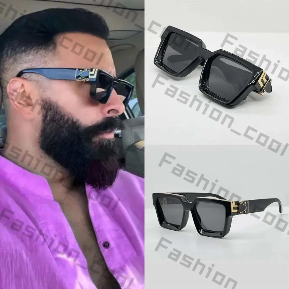 Designer de luxo Lousis Vouton LVSE LOUISVUTTON Óculos de sol Homens para mulheres clássicas vintage Sombreamento de praia UV400 Vicidos de proteção milionários