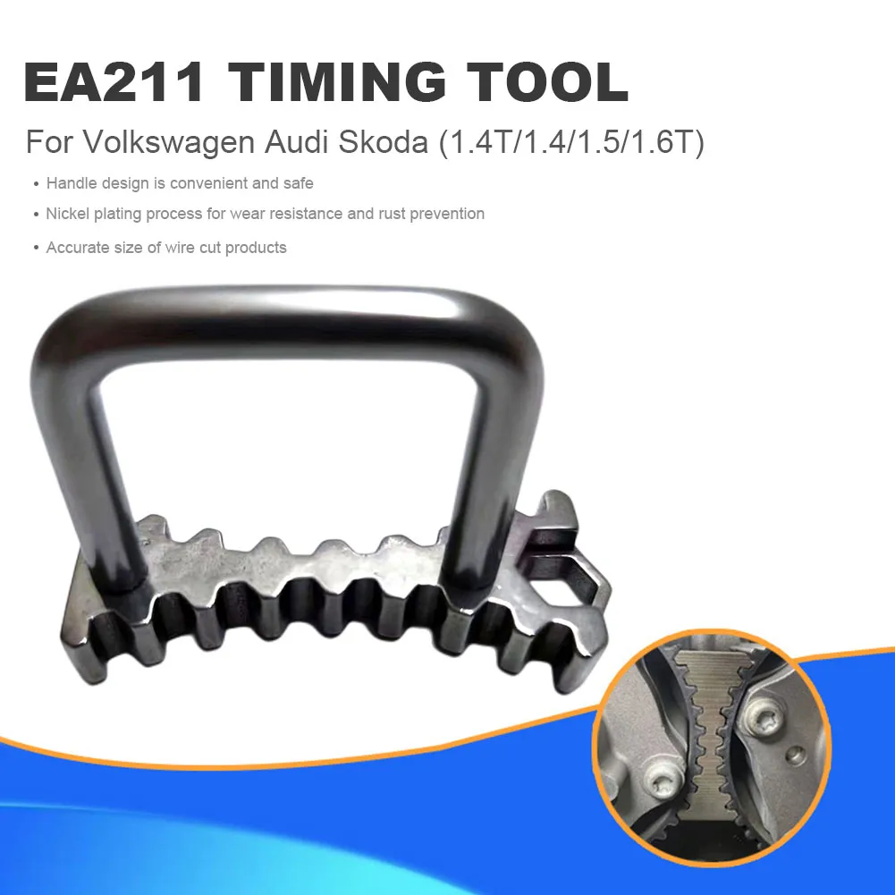 VAP-AutoParts Belt Pulley Holding Tool – For VW Audi Skoda VAG 1.6/2.0 Engines (VAP1054440US)