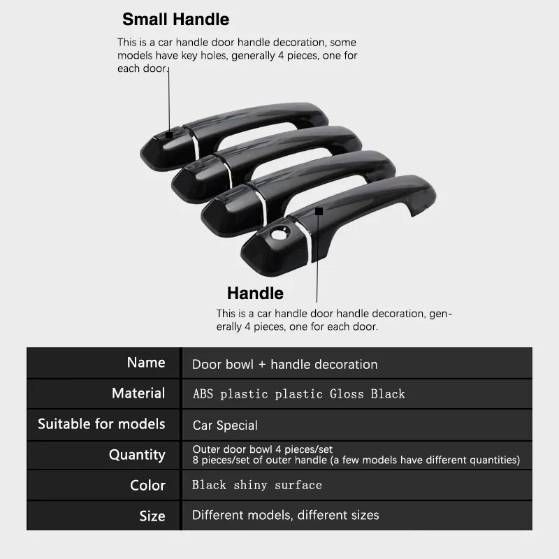 Car Door Handle & Bowl Reflective Scratch Protector Pack Of 8 (4 X Door Handle + 4 X Bowl) At ₹ 90/piece | Nasirpur | New Delhi | ID: 2854614903230