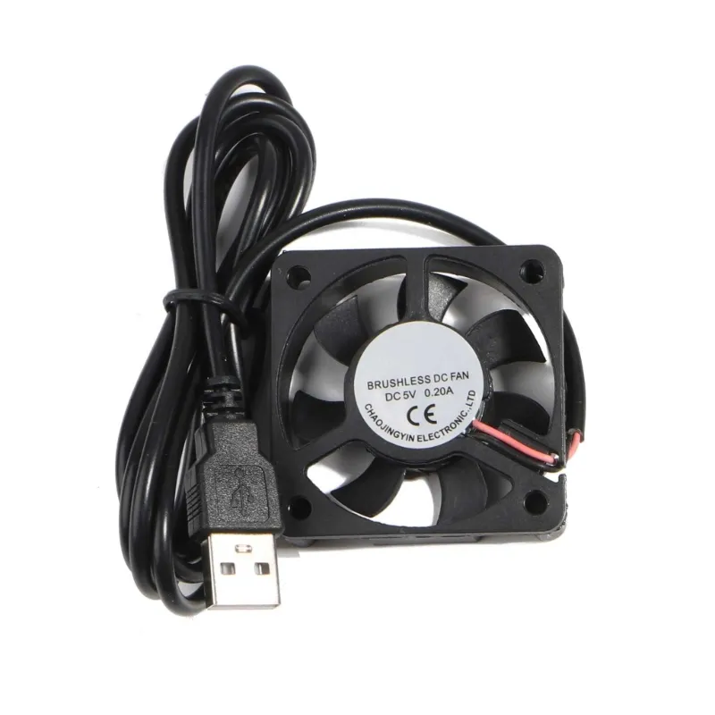 USB Fans CPU Cooling Radiator 5V 2Pin USB Fans for Computer Case-Server Radiator 50x50mm Quiet 4500-5500RPM