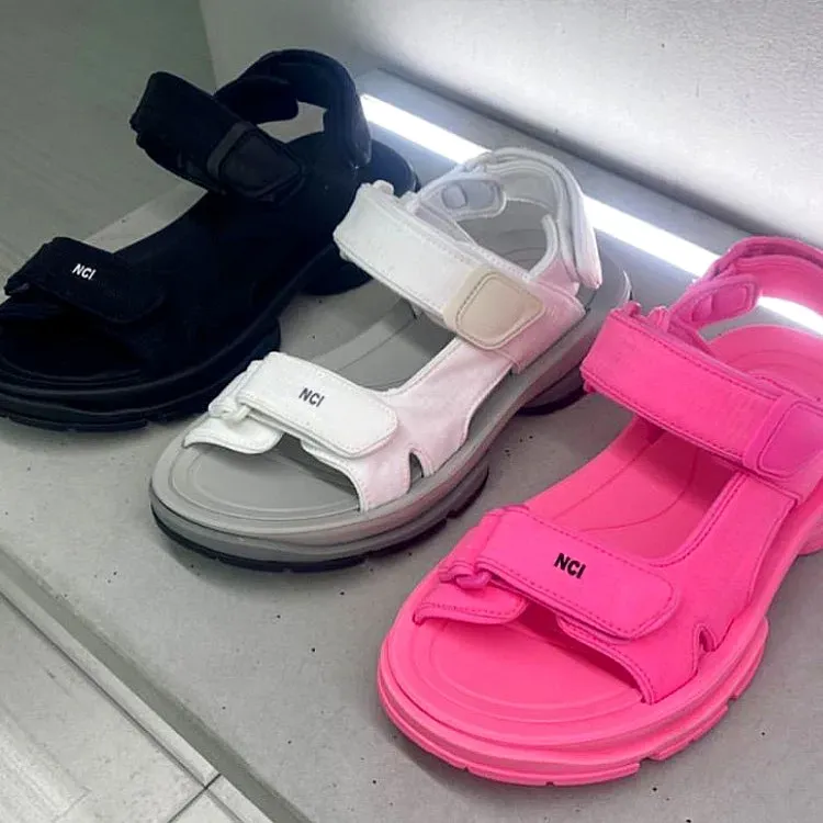 Bale Tourist Sandals Basen Summer luksus designer ślizgowy męskie buty płaskie suwaki podróżne damskie gumowe kapcie nylonowe paryżowe bymer