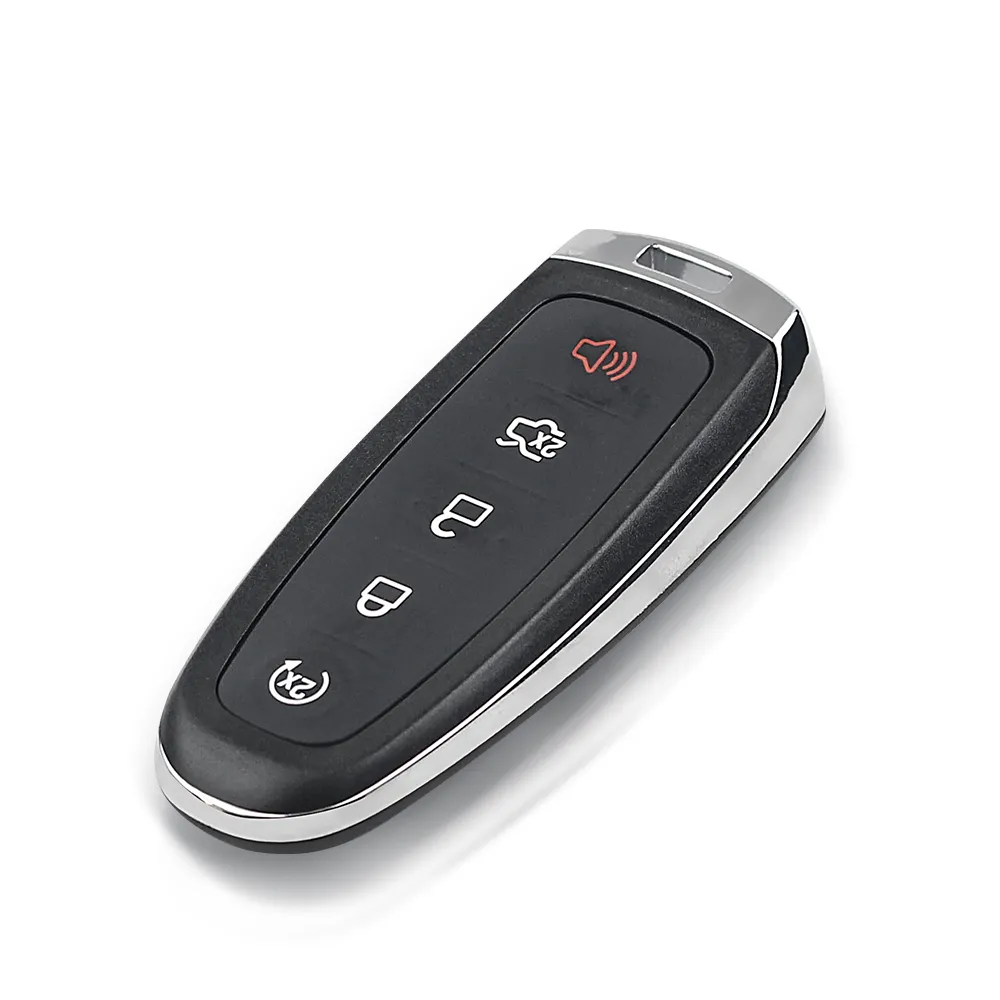 Custodia Portachiavi In TPU Morbido E Trasparente Per Ford (Explorer, Edge, Flex, Taurus, Focus, Expedition, Lincoln MKS/MKT/MKX/Navigator) – Telecomando 4/5 Pulsanti - 2