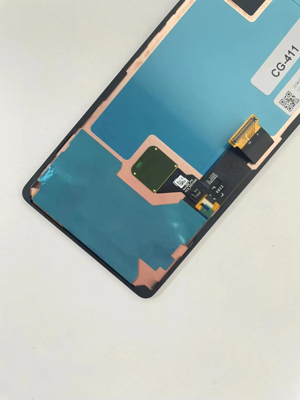 6,3 "Test al 100% AMOLED originale per Google Pixel 7 LCD Visualizza touch Screen Digitazer Assembly Sostituzione per GVU6C GQML3 LCD