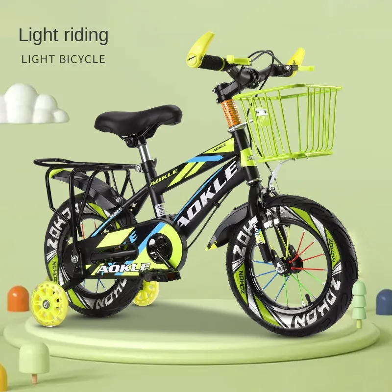 Selfree New Children Bicycle 14/12/16/18 pouces Kid 3-12 ans Riding Boy and Girl Bike Cycling Tools Stable SAFETH