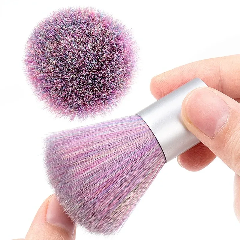 Flower Nail Brush for Manicure Rose Nail Art Brush Nail Accesories Tools Beauty Blush Brush Popular Round Dust Cleaning Brushes1. Nail Art Brush for Rose Design