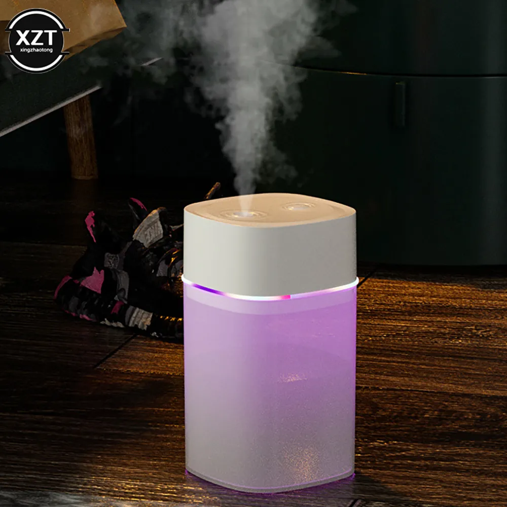 Humidifier Diffuser Mini Mini USB Humidifier & Aroma Diffuser 400ml Portable Desktop Humidifier ...