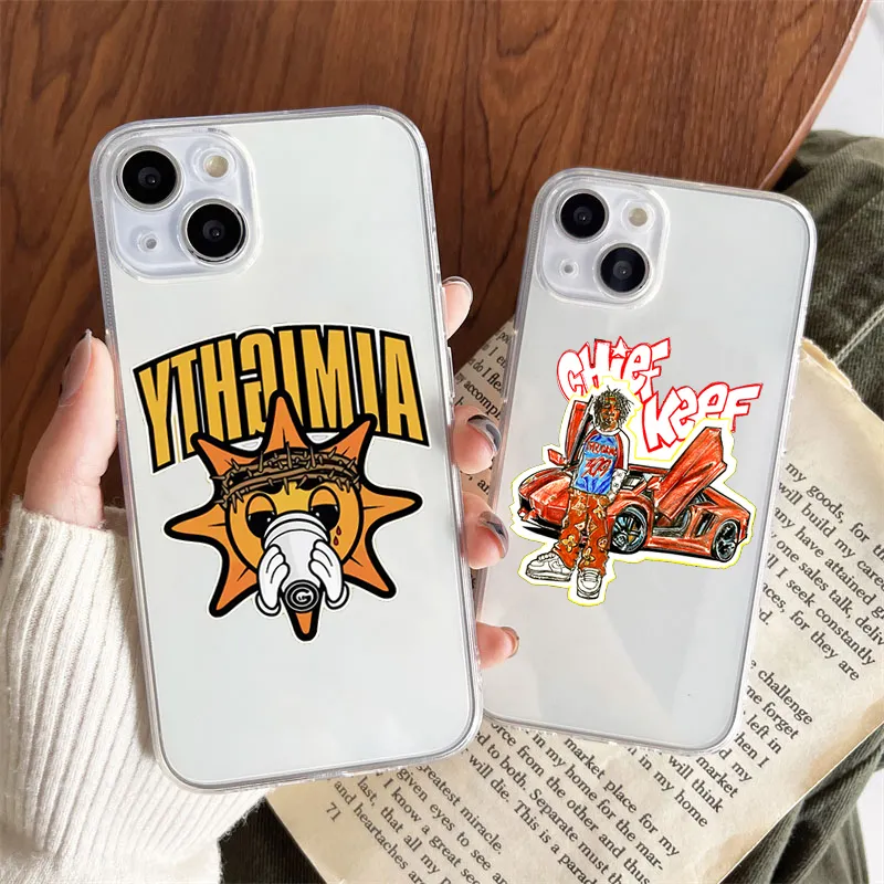 Chief Keef Transparent Phone Case for iPhones - Soft Silicone Rapper Clear  Cover Model List from Dhgate Wireless Chargers - price 7.23