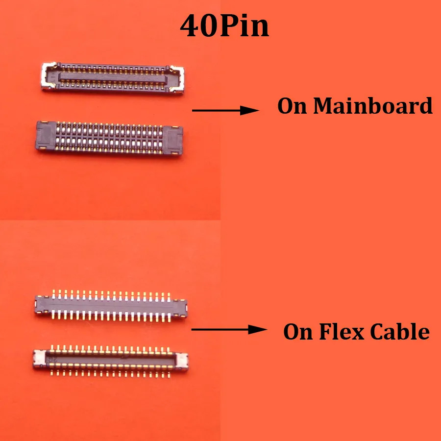 2-5pcs 40pin carregador USB conector FPC na placa-mãe para xiaomi mi pocophone poco x3 nfc/x3 pro/x2 k30 4g 5g k30i porta de carregamento