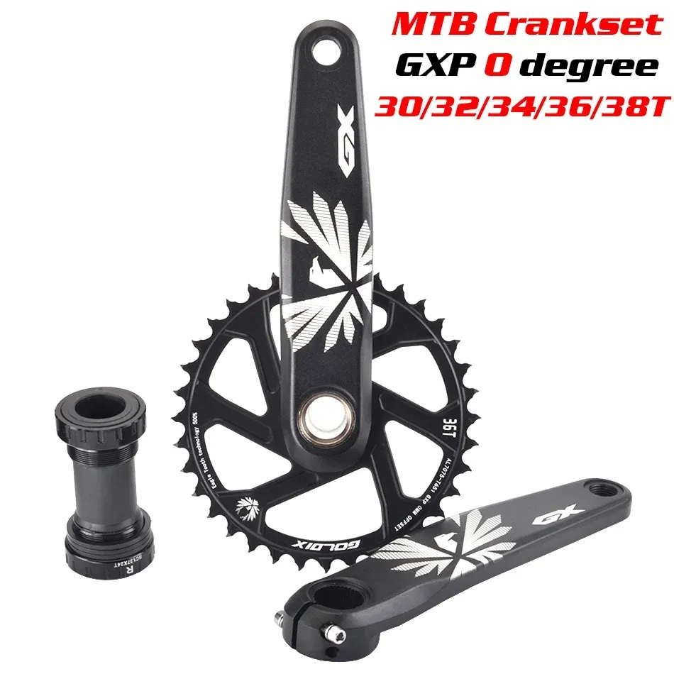 スラムGX クランク 170mm GXP MTB Crankset 170/175mm GXP Crank, 0° Offset, 30/32/34/36/38T