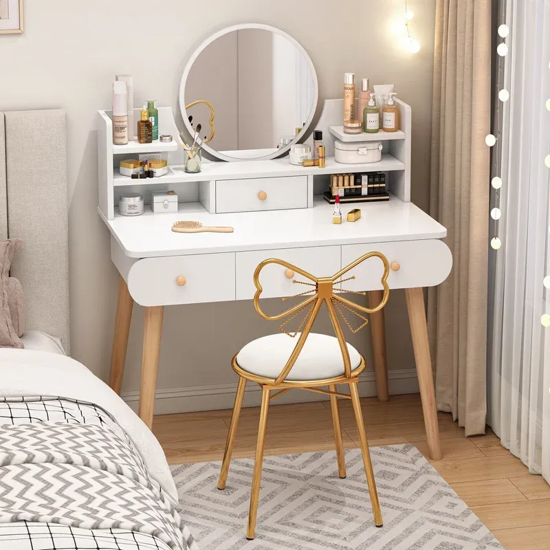 Minimalist Jewelry Cabinet Drawer Dressing Table Modern Solid Structure For Bedroom Dressing Table From Homepro4 378.7 DHgate.Com