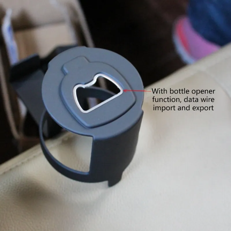 Auto drankhouder flesopener combo- raam clip mount drinkhouder perfect voor pendelaars road trippers- duurzaam