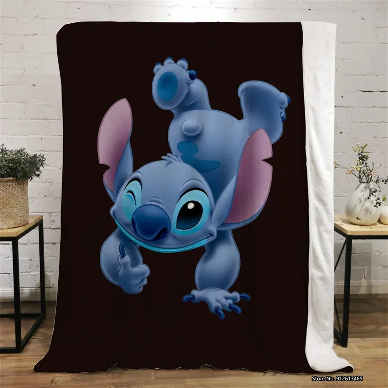 Animals Cuddly Cartoon Character Collection Fashion Flannel Lamb Plush Soft Blanket Sofa Bedroom Blanket