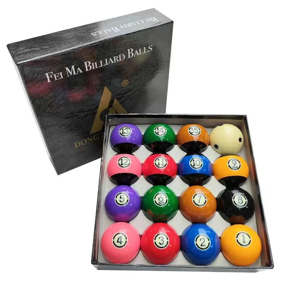 DongZhu Black Competition-Grade Billiards Pool Ball Set, 2-1/4