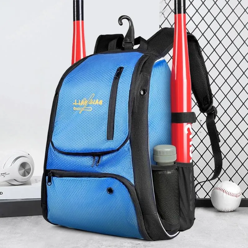 Rucksack Softball -Tasche große Kapazitätssportausrüstungen mit Schuhenfach im Freien im Freien für Vorlagen des Außenbereichs