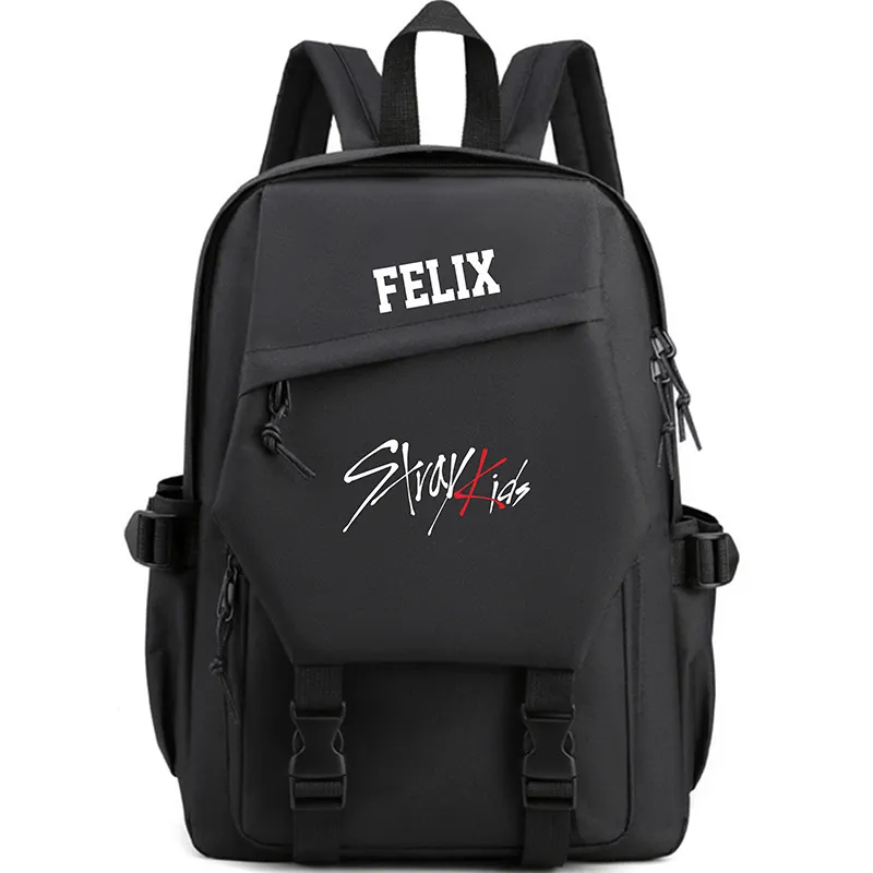 スキズ　リュックサック　フィリックス Stray Kids Backpack, School Bag For Boys And Girls, From