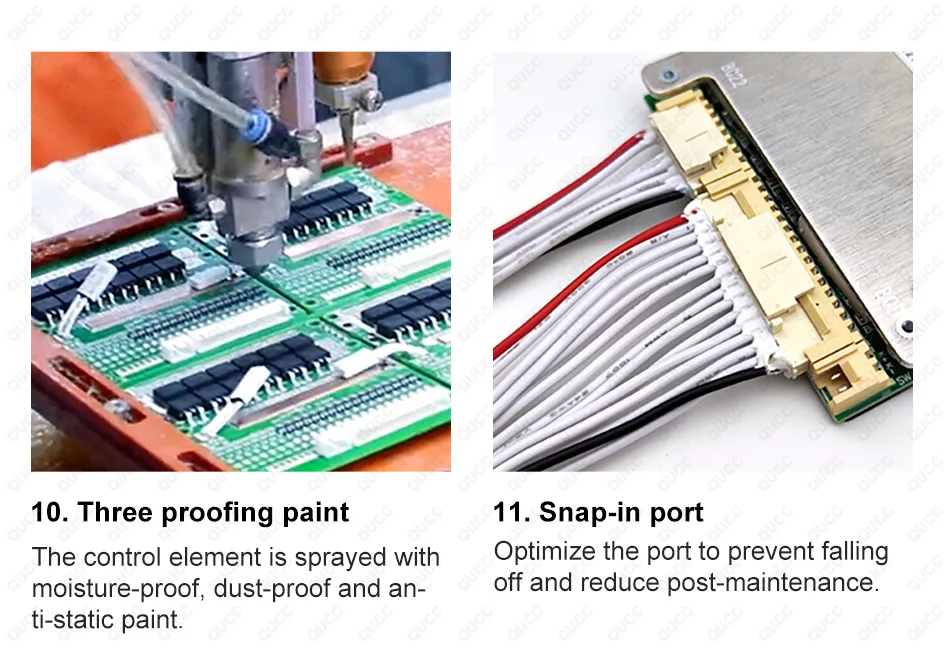 Qucc Display DHgate.com:QUCC 80A 10S 11S 12S 13S 14S 15S 16S 17S Smart BMS 36V 48V ...