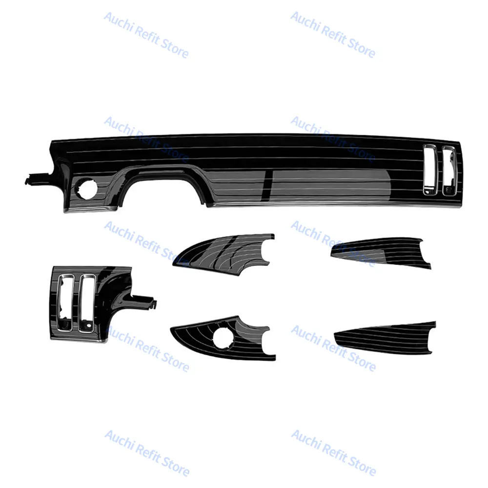 Painel de interiores de estilo de tinta para piano de carro para Mercedes Benz W223 S450 S480 S500 S CLASSE MAYBACH PAOR DE PAOR DE CARRO