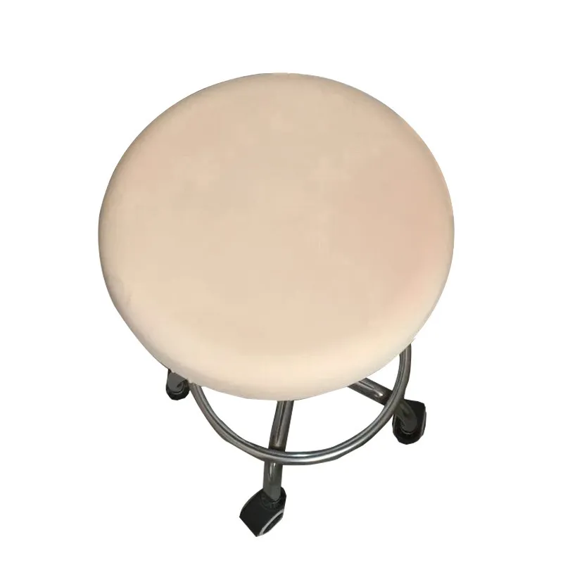 Круглая крышка стула спандекс бар -стул крышка эластично