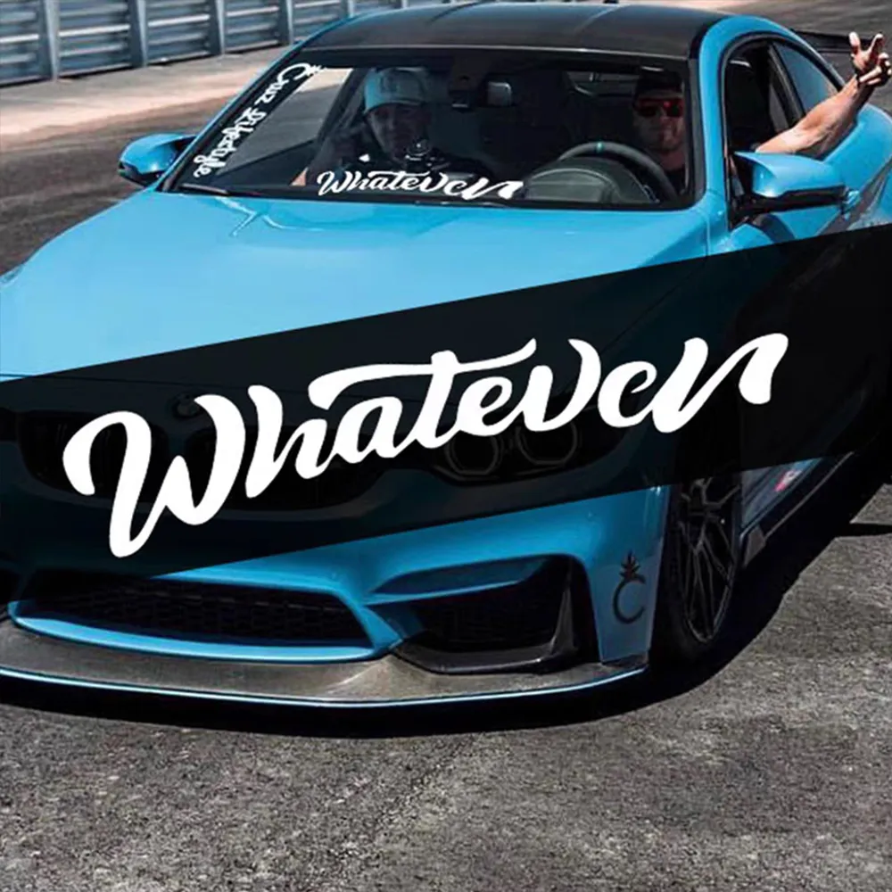 Car English Letters Stickers JDM Style Reflective... From Coisinistore ...