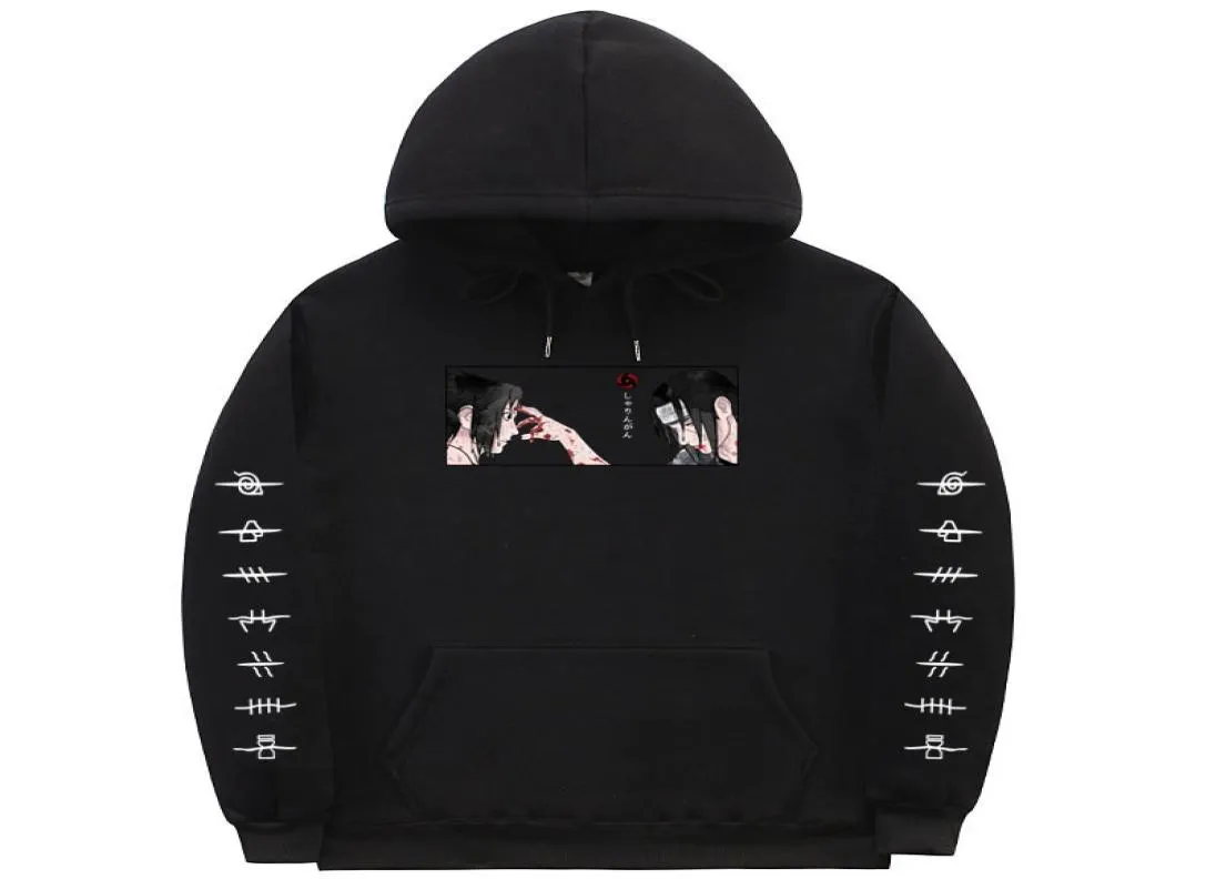 2021 год женщины аниме Uchiha iTachi Sasuke Hoodie Casual осень зимняя толстовка мода с массовым шведением мужская одежда 4178904