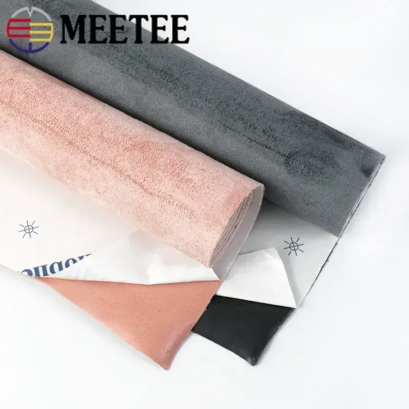 METTRO 50*149 cm 0,8 mm tessuto in pelle scamosciata di spesso