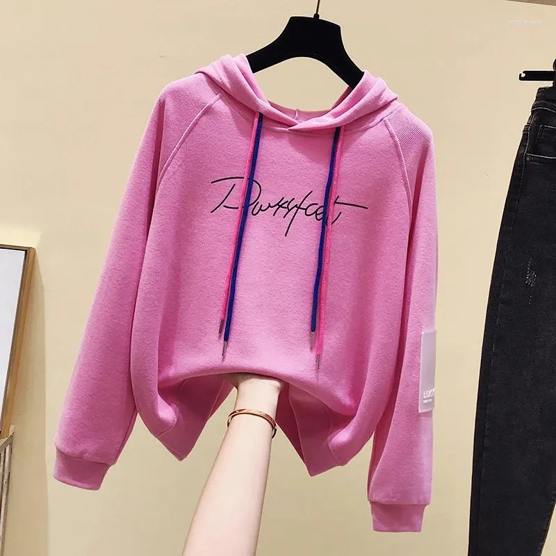 Frauen Hoodies Mode House Machen Sie Langarm Fleece Fleece weibliches Alter der Frühlings- und Herbstperiode Dünnsektion zeigen geschnitten