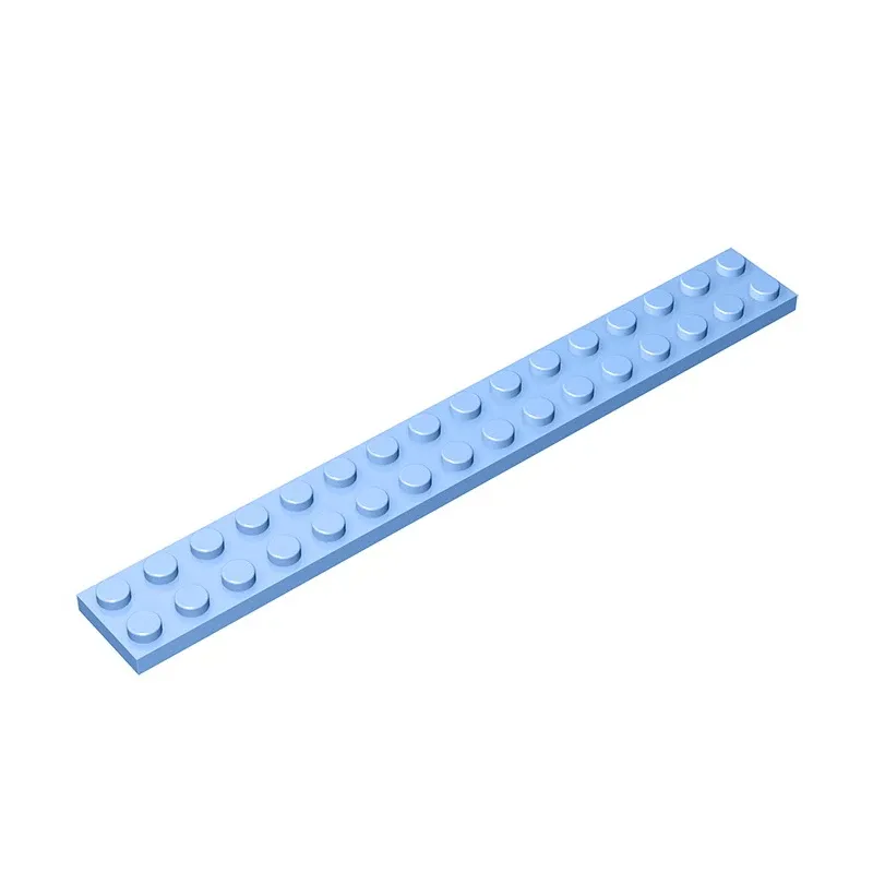 Educatieve assemblage gobricks plaat 2 x 16 compatibel met LEGO 4282 stukken kinderspeelgoed bouwsteen deeltjes plaat