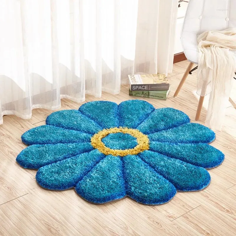 Carpets 3d Art Carpet Floor Mats Beau et Fashion Romantic S Tapis pour chambre à coucher