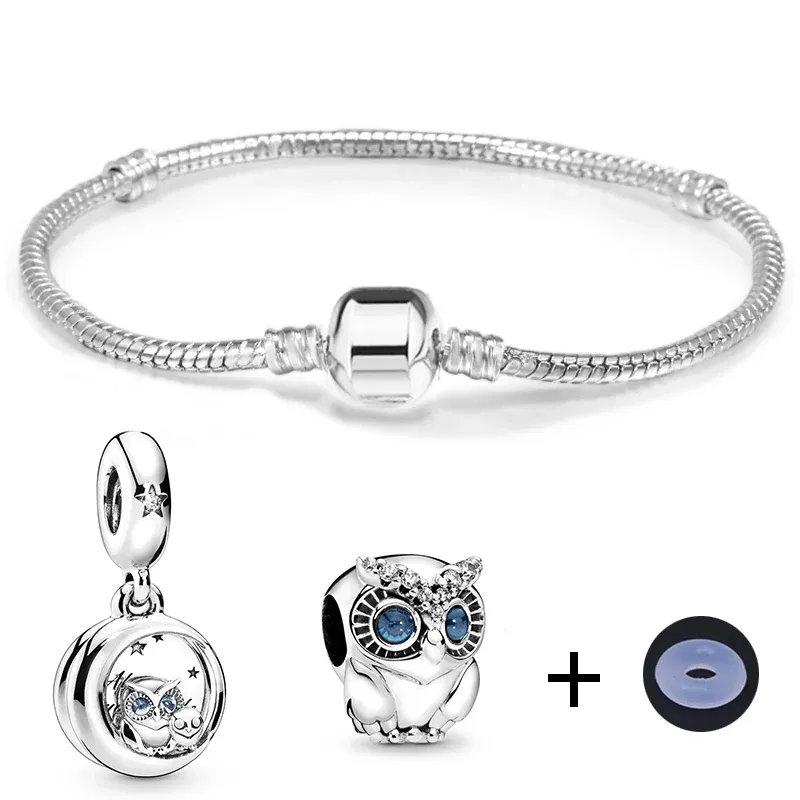 TOGORY New Boy Girl Charm Bracelet Bangles for Women Glass Murano Beads Fit Original Bracelet Femme Jewelry Gift Special Offer