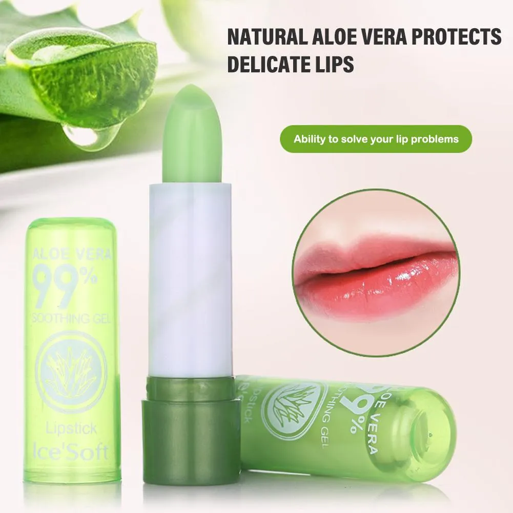 Moisture Lip Balm Aloe Vera Natural Temperature Color Change Lipstick Long  Lasting Nourish Lips Care from Dhgate Other Pens - price 3.03
