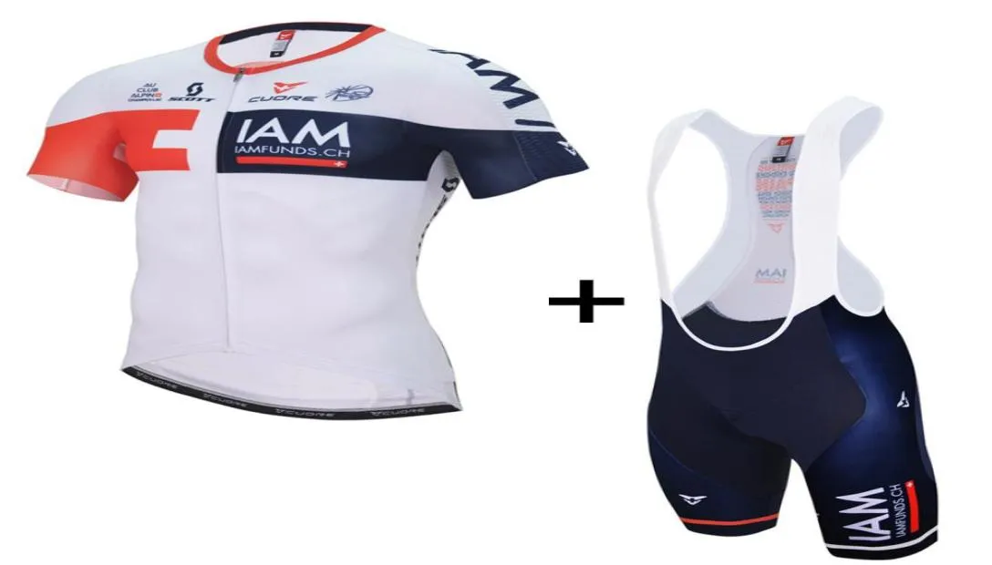 Mens Iam Gold Team Cycling Jersey 2022 Maillot Ciclismo Rower Ubrania rowerowe rowerowe odzież D118496998
