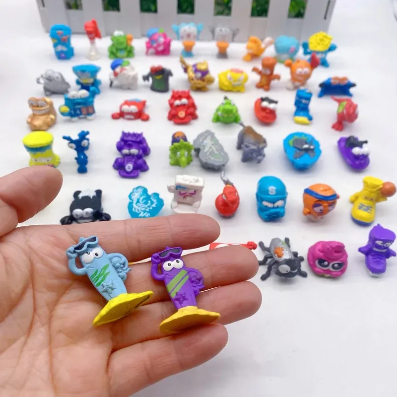 DHgate.com:10Pcs Original Trash Figure Pack Grossery Rotten