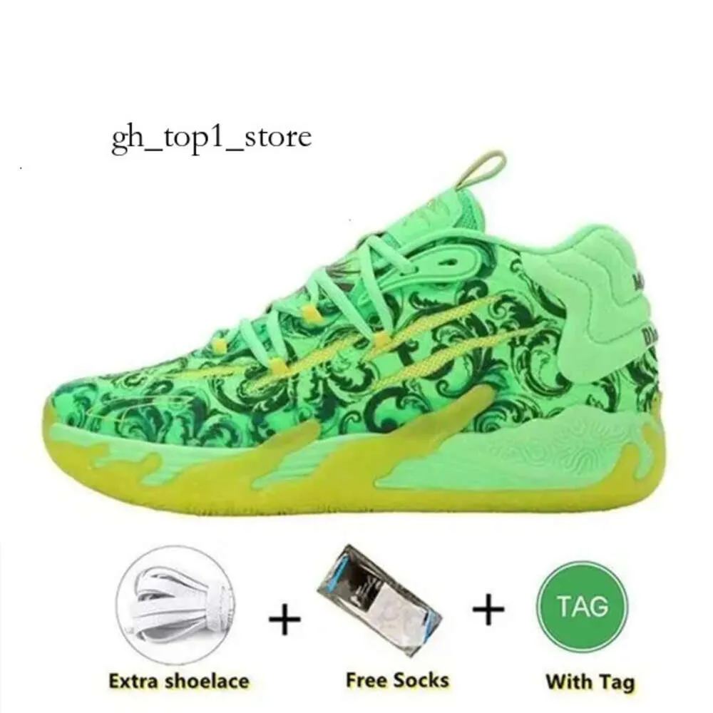 MB.02 Ramelobauer 2nd Gend Nitro Foam مع Box Box Ball Lamelo 1 MB01 Men Basketball Shoes Rick and Morty Rock Ridge Queen ليس من 752