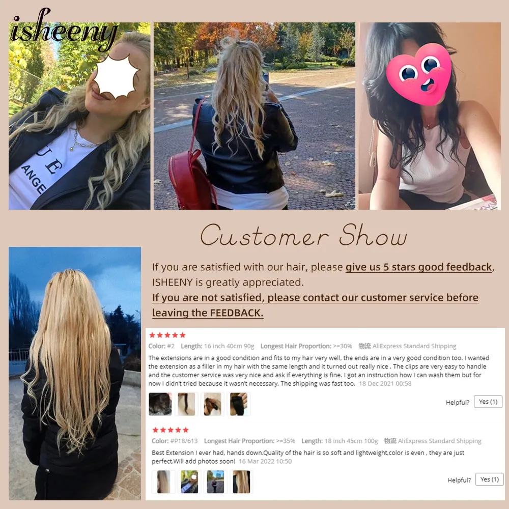 best clip in hair extensions on aliexpress