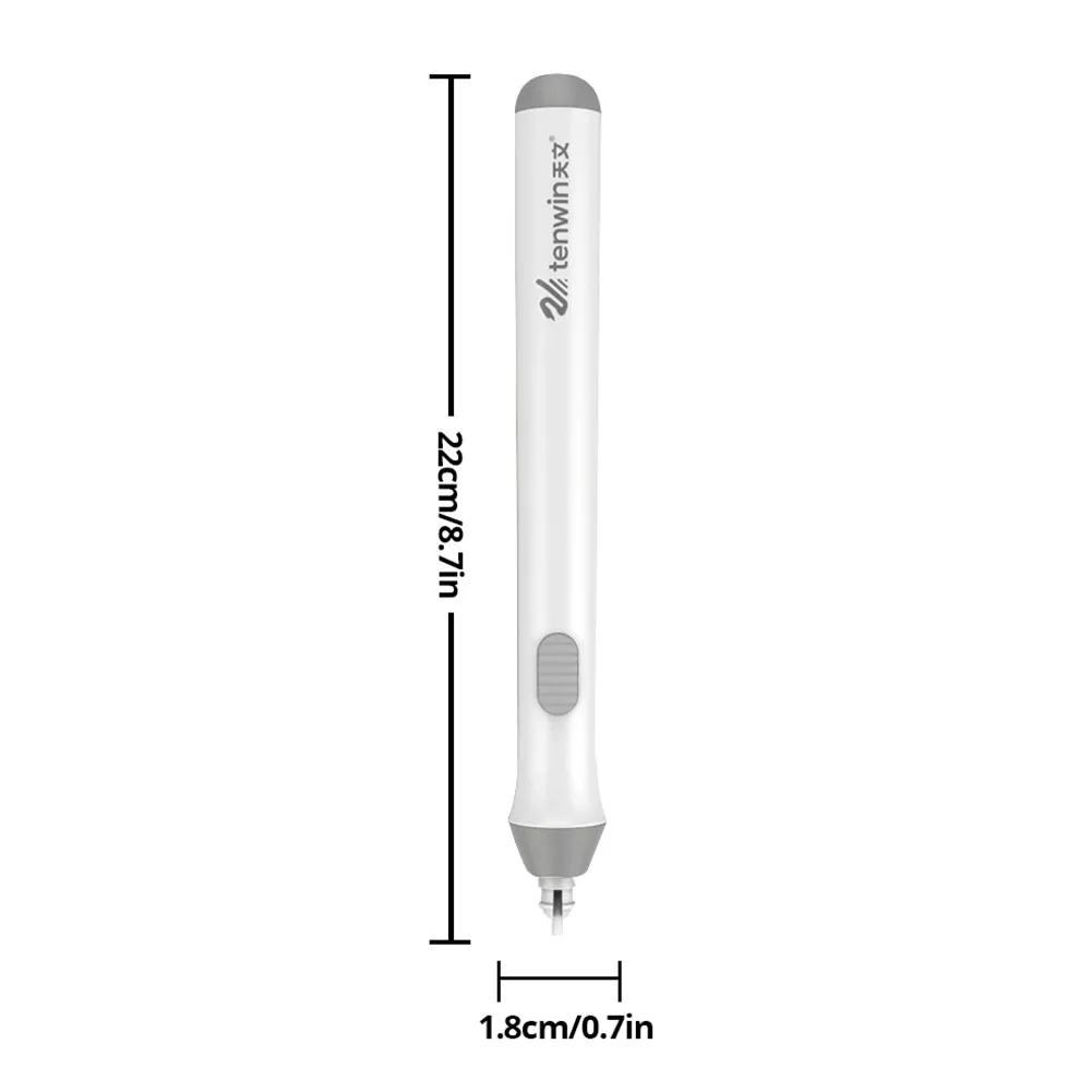 Przenośna gumka elektryczna z gruboziarnistą/cienką gumką do szkicowania baterii do ołówków graficznych