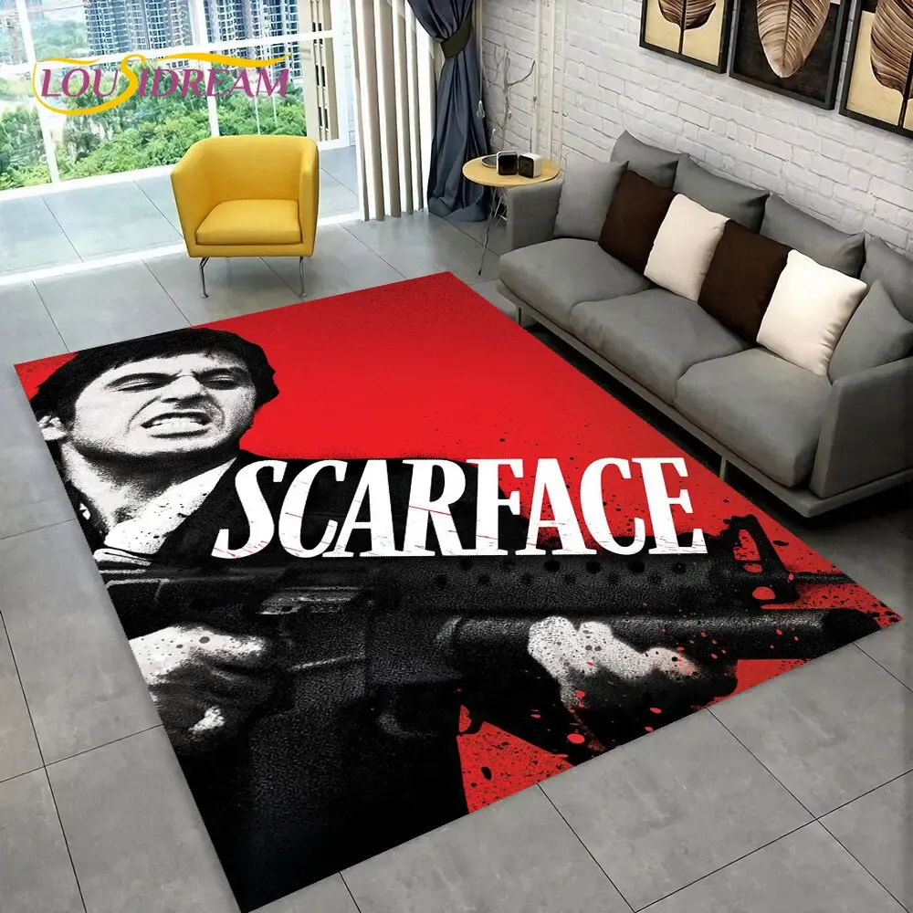 その他 SCARFACE THROW RUG The Scarface: Tony Montana Rug✨ “Every day above ground is
