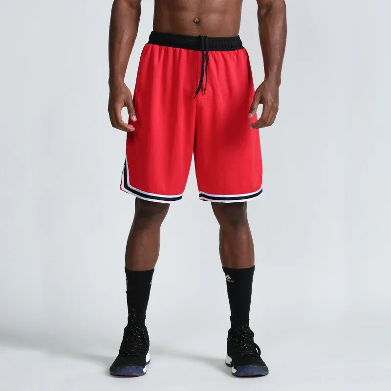 Pantaloni da basket maschile pantaloncini rapidi asciugati in palestra casual palestra wokout cortoni pantaloni di abbigliamento sportivo maschio che corre cortometraggi
