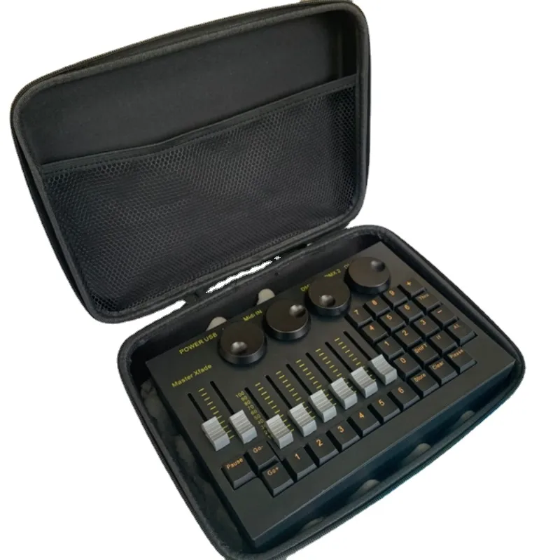 DJ Console Mini Command Wing Portable Bag Small Size Moving Head LEDs ...