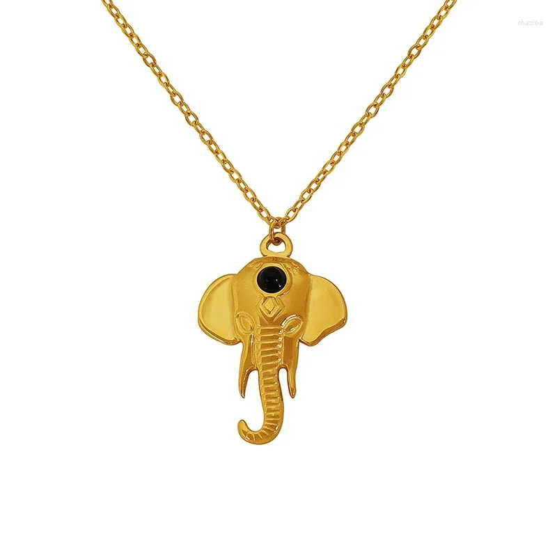 Correntes Oudianya Jewelry XL60 Trendy Elephant Pingente Chain Chain Fashion Modern Feelfis