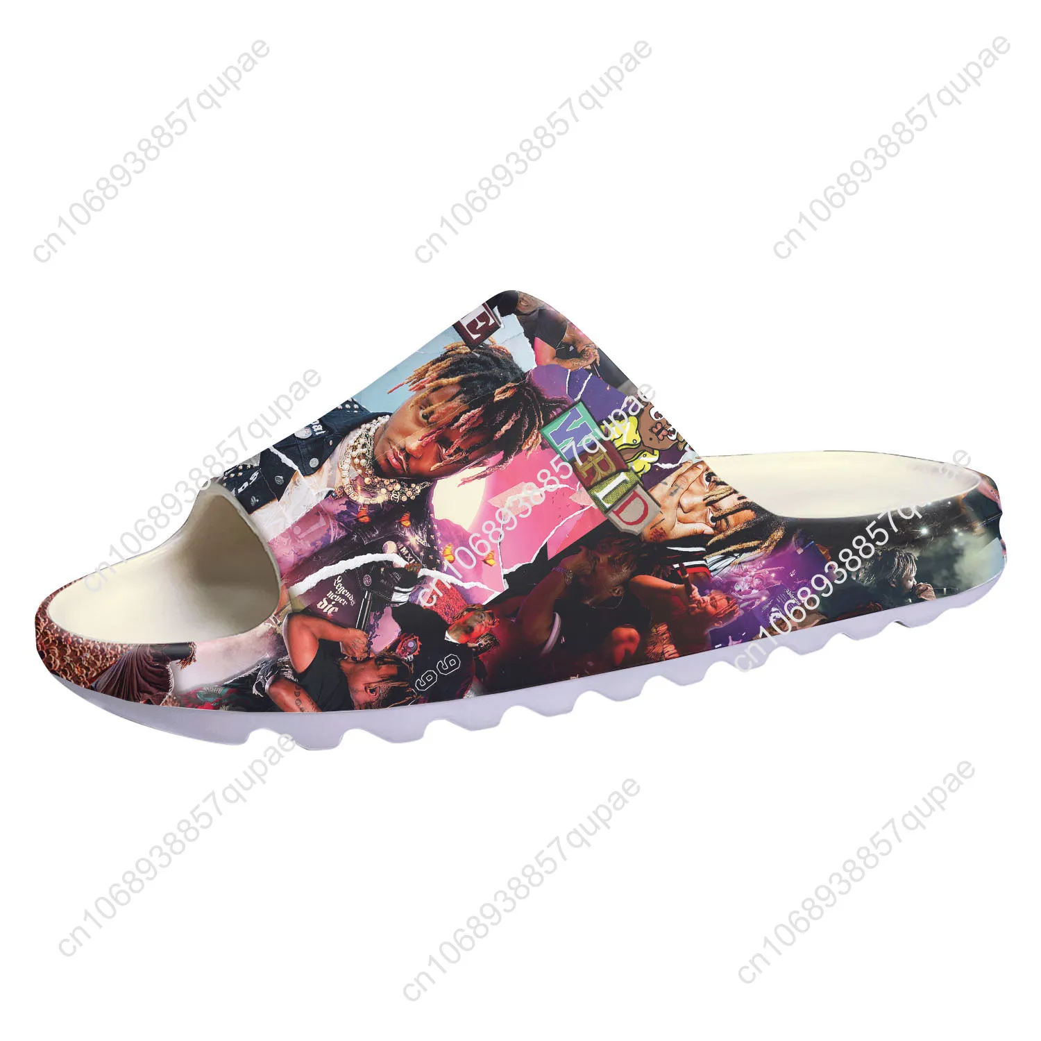 Juice Wrld 999 Hip Hop Rapper Soft Sole Slippers Home Clogs